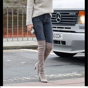 Stuart Weitzman Highland OTK Boots